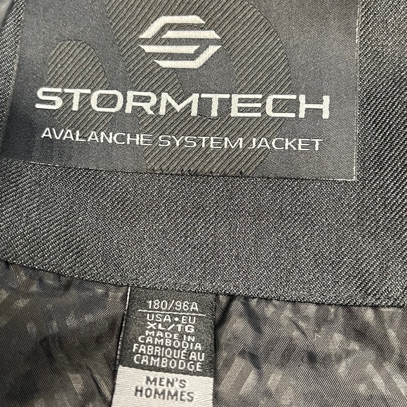 Stormtech Avalanche System Jacket H2Xtreme Waterproof Breathable mens Sz XL - Picture 4 of 7